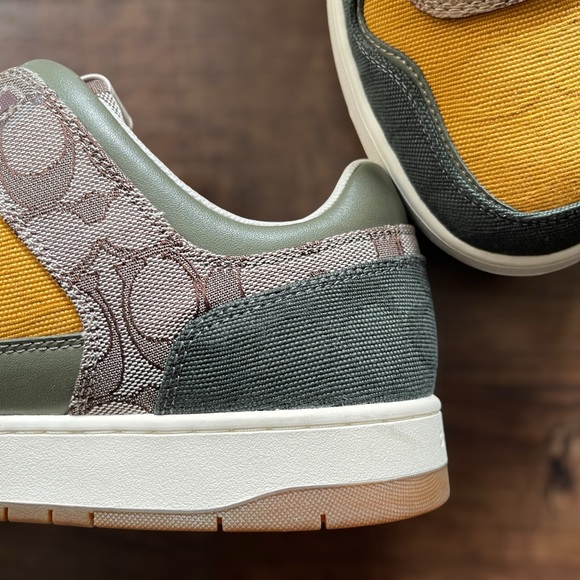 COACH C201 Mixed Signature 3 Sneakers• Size 10D • Men • This Color is Deadstock - Picture 9 of 16